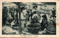 *76387 cpa Italie - La Vecchia Pescheria  a Venezia