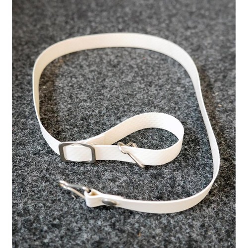 Jugulaire blanche longueur
