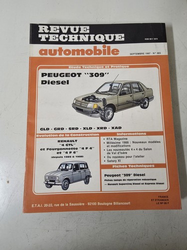 Revue technique automobile - revue, /