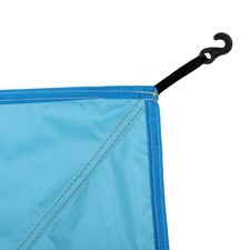 Hamac imperméable avec bâche et poteaux pour tente de camping en plein air