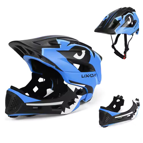 Casque intégral amovible - , pour
