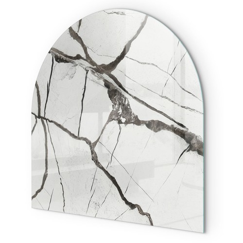 Plaque verre cheminée - plaque,