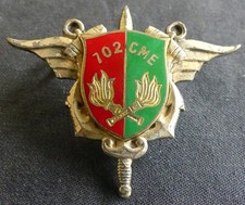 Insigne militaire 702e Cie Mixte Essences – Drago Paris – Rare modèle  REF 6030