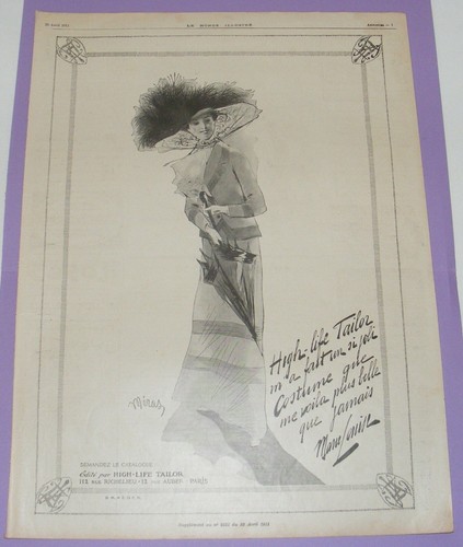 Mode dessin meras 1911 femme - 1911,
