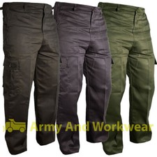 6 Poche Uni Combat Pantalon Cargo Hommes Vêtement Travail Sécurité Police