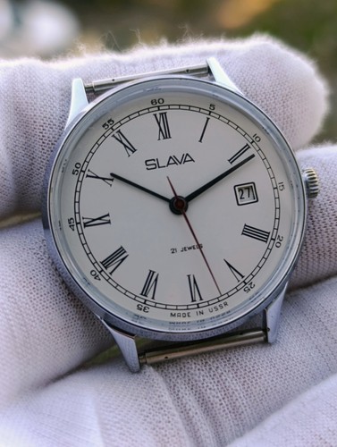 Vintage slava 2414 - vintage, montre