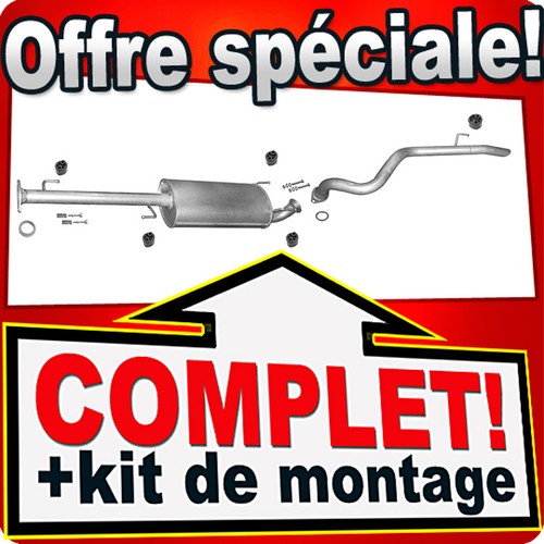 échappement pour toyota land - toyota,