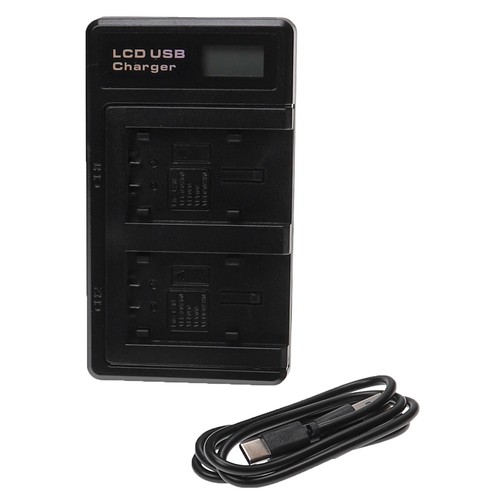 Chargeur usb double - usb-c, pour