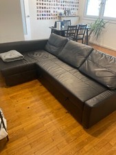 canapé convertible angle + rangement