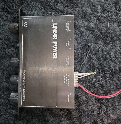 Linear power pa1 preamplifier - ,