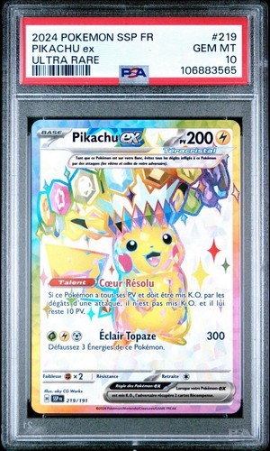 Carte pokemon pikachu - carte,
