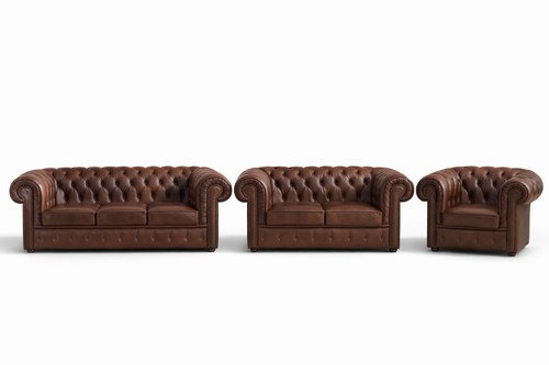 Complete chesterfield leather - complete,