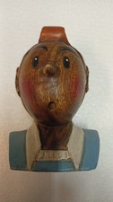 Figurine en Bois Tintin Buste