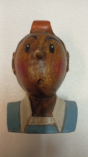 Figurine bois tintin buste - figurine,