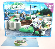 PLAYMOBIL 4014 SUPERSET BASTION DES CHEVALIERS 100 % COMPLET