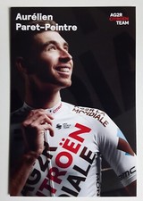 CYCLISME Carte Cycliste AURÉLIEN PARET-PEINTRE Équipe AG2R CITROËN 2023 .