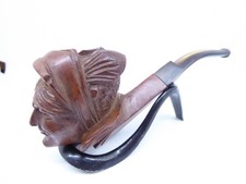 PIPE / BUTZ - SCULPTEE - VIEILLE FEMME - BRUYERE ? - OLD WOMAN - NON FUMEE -