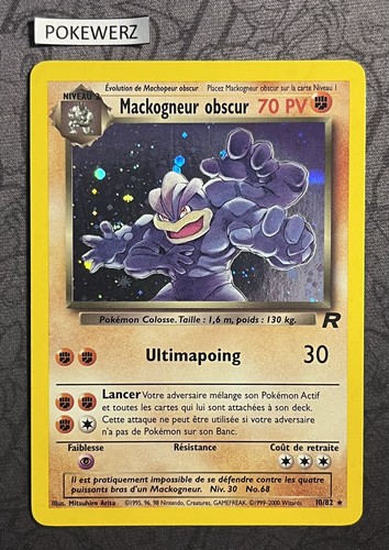 Carte pokémon mackogneur - pokémon,