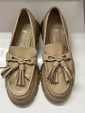 ZARA Chunky Tassel Loafers