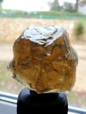 Cristal Brut Topaze Brun Miel