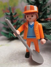 ouvrier PLAYMOBIL chantier
