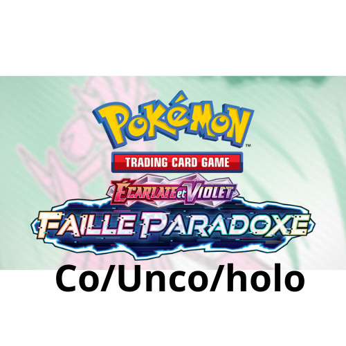 Carte pokémon faille - carte,