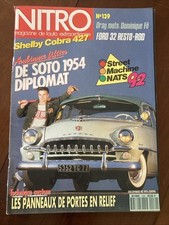 Nitro 139 1992 De Soto 54 diplomat Shelby cobra 427 drag moto automobile etc