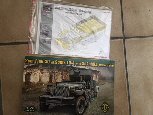 Maquette ace model - 1/72,