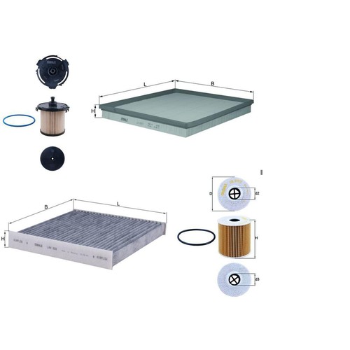 Knecht filter paket - knecht, filter-paket