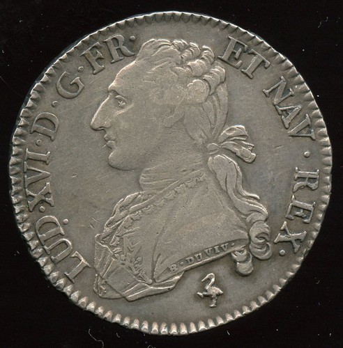 Louis xvi 2 écu - xvi, 1/2
