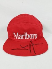 Casquette formule 1 vintage Marlboro signé par Jean Alesi