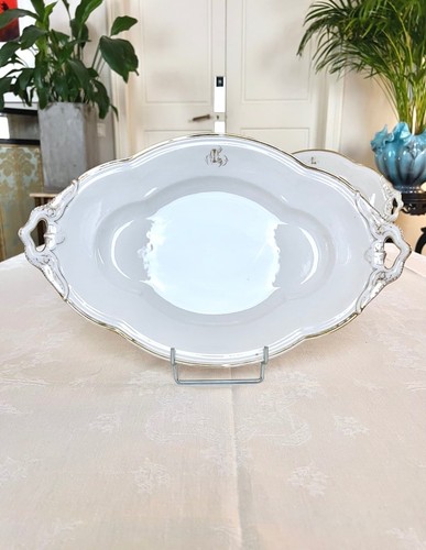 Plat service ovale petit - service,