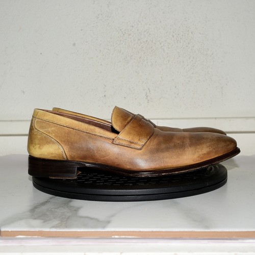 Stefano branchini tan leather - tan,