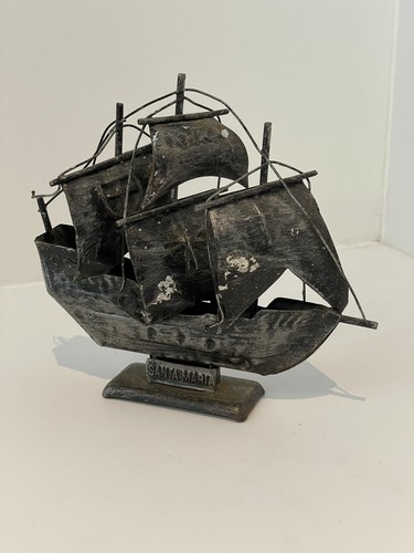 Maquette bateau voile santa - bateau,
