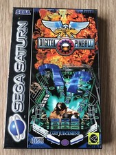 DIGITAL PINBALL FLIPPER SEGA SATURN PAL COMPLET FRANÇAIS VF FR RARE