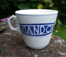 ANCIENNE TASSE PUBLICITAIRE VIANDOX EN FAÏENCE - BISTRO RESTAURANT CAFÉ