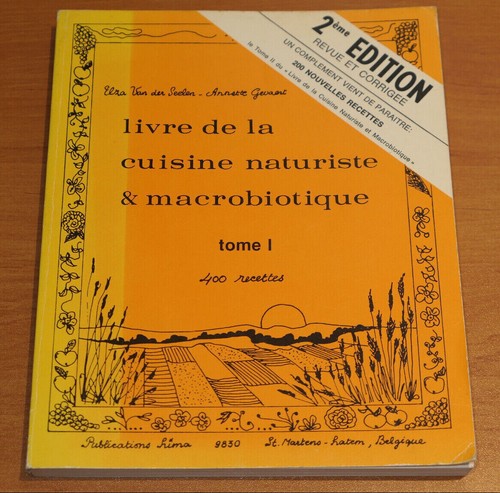 Livre cuisine naturiste - livre,