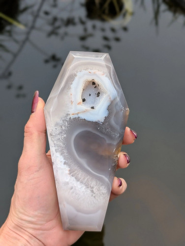 Agate cristallisée cm - agate, 16