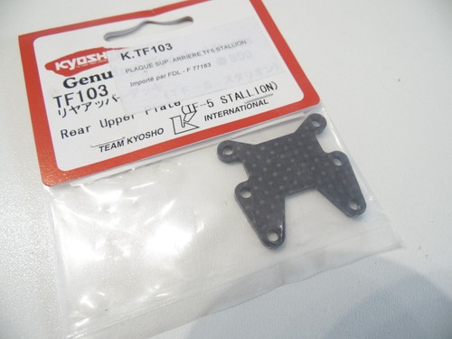 Kyosho tf103 rear upper - kyosho, plate