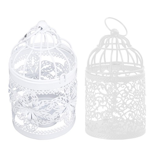 Bougeoir forme cage à - bougeoir,