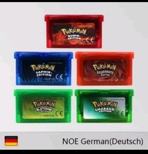 Pokemon  Version Deutch Lot De 5 Jeux . Pour( Nintendo Game Boy Color) Cardmod .