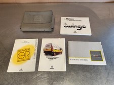 CARNET POCHETTE MANUEL UTILISATION RENAULT TWINGO 1 PHASE 3 1.2i