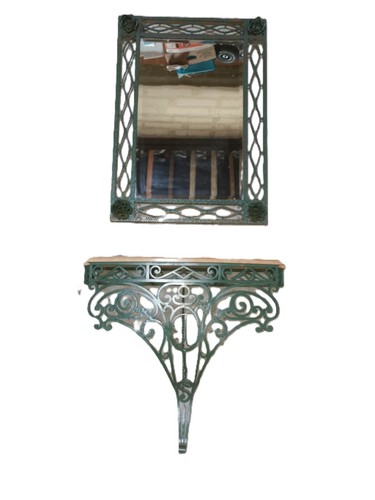 Bel ensemble console - bel, miroir