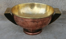 Coupe cuivre laiton art deco