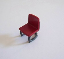 PLAYMOBIL (R471) ECOLE - Chaise Bordeaux Bureau Professeur Maitre Ecole 4324