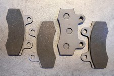Carbon fiber brake pads for