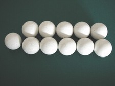 11 balles de baby foot en liege  - Qualité Bonzini, fabrication française