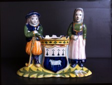 Antique earthenware signed