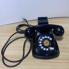 Téléphone à cadran noir
