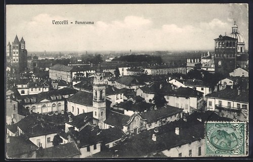 Vercelli panorama carte - panorama,,